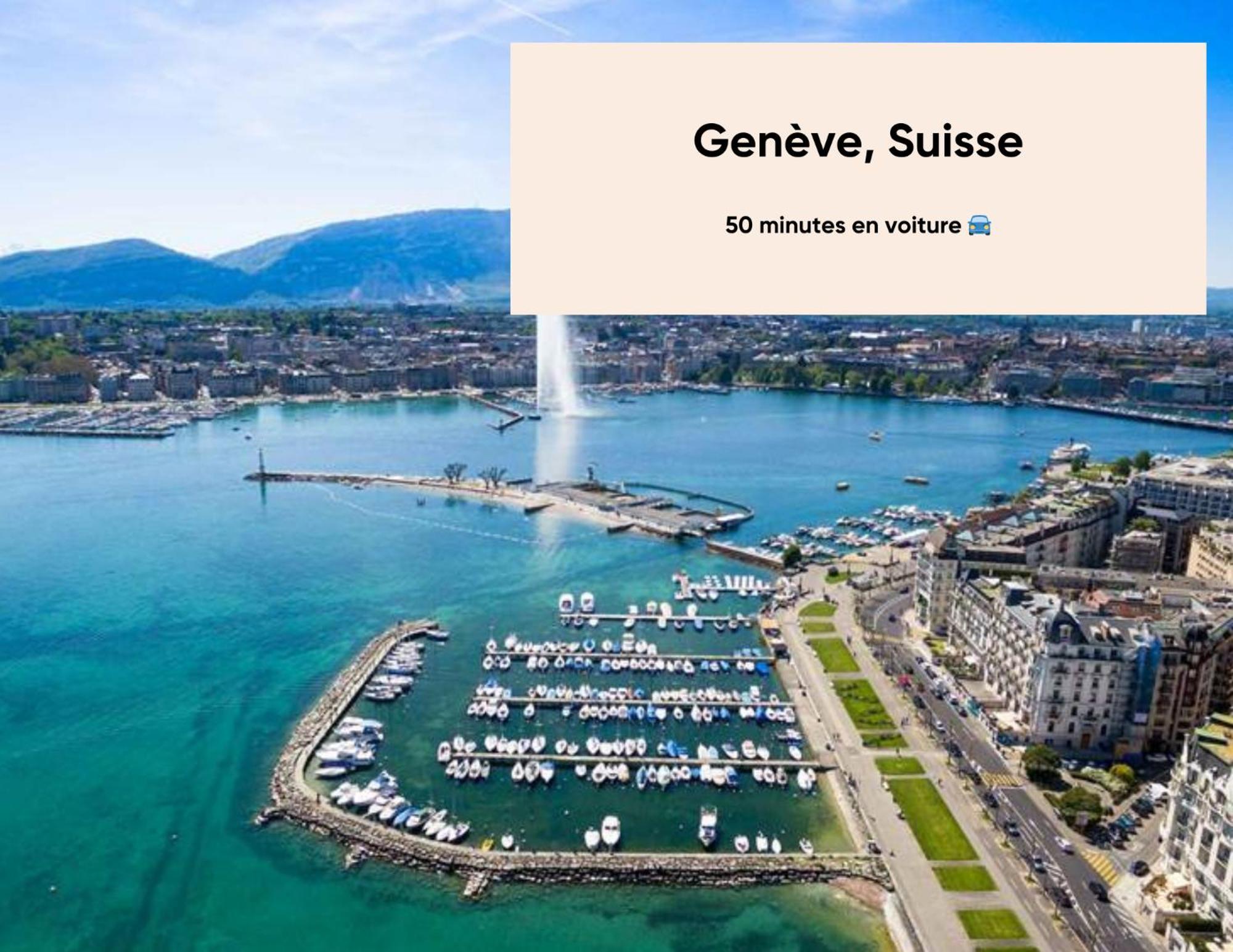 Apartamento Cosy Et Moderne - Dent D'Oche Thonon-les-Bains Exterior foto